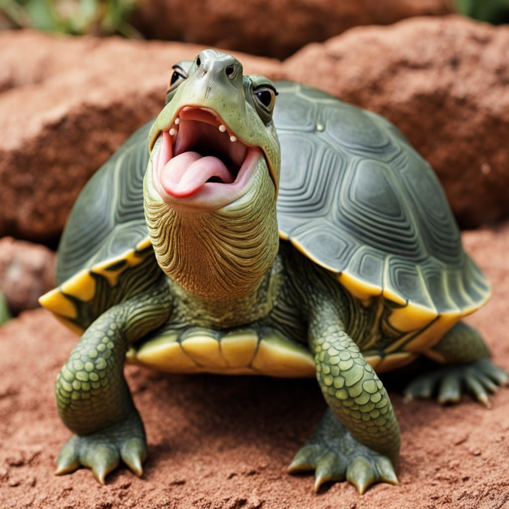 Singing Turtle Generated by AI