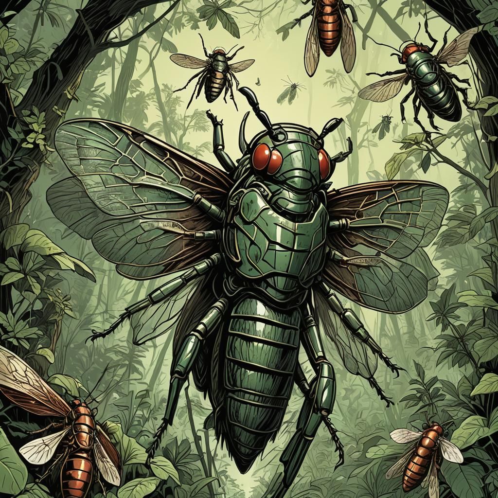 Anna Kendrick vs. Giant Cicadas in 1950s Sci-Fi