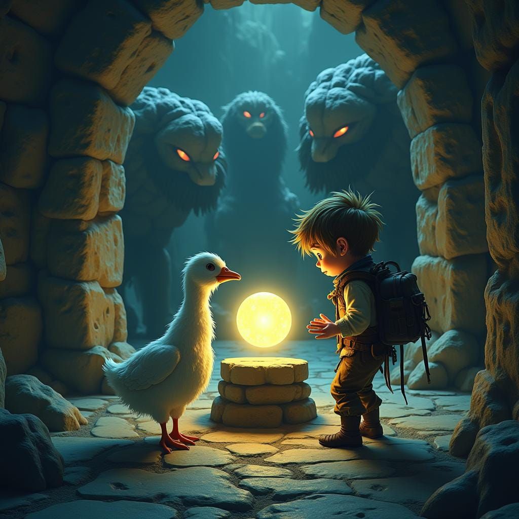 Quibble and Gobbles in the Magical Maze of Maybe