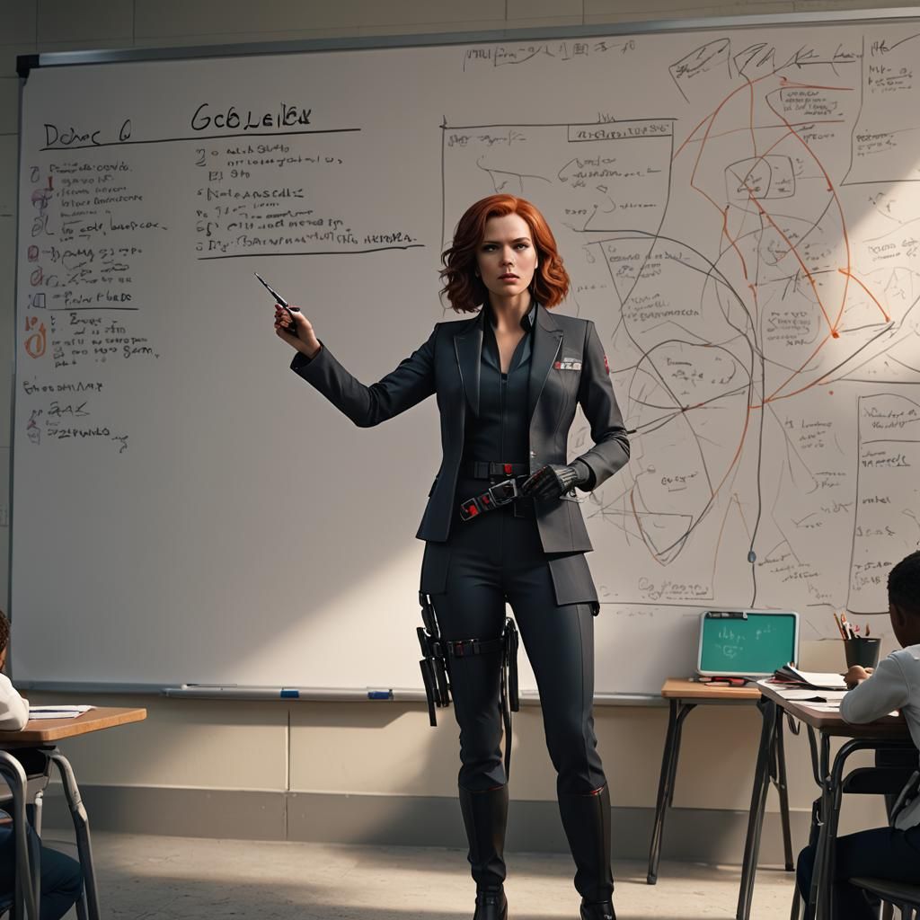Black Widow Teaches Kids: Matte Painting in Unreal Engine