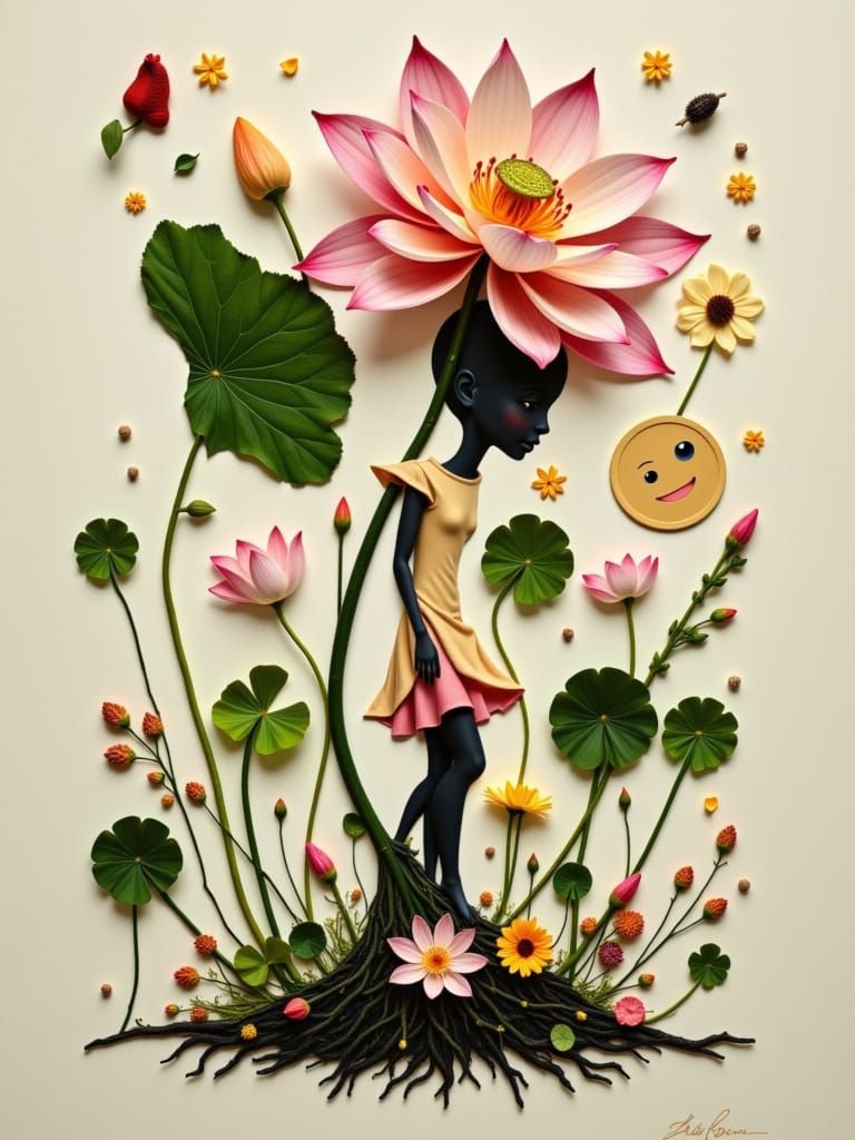 <lora:Substrata:1.0> create a whimsical character inspired b...