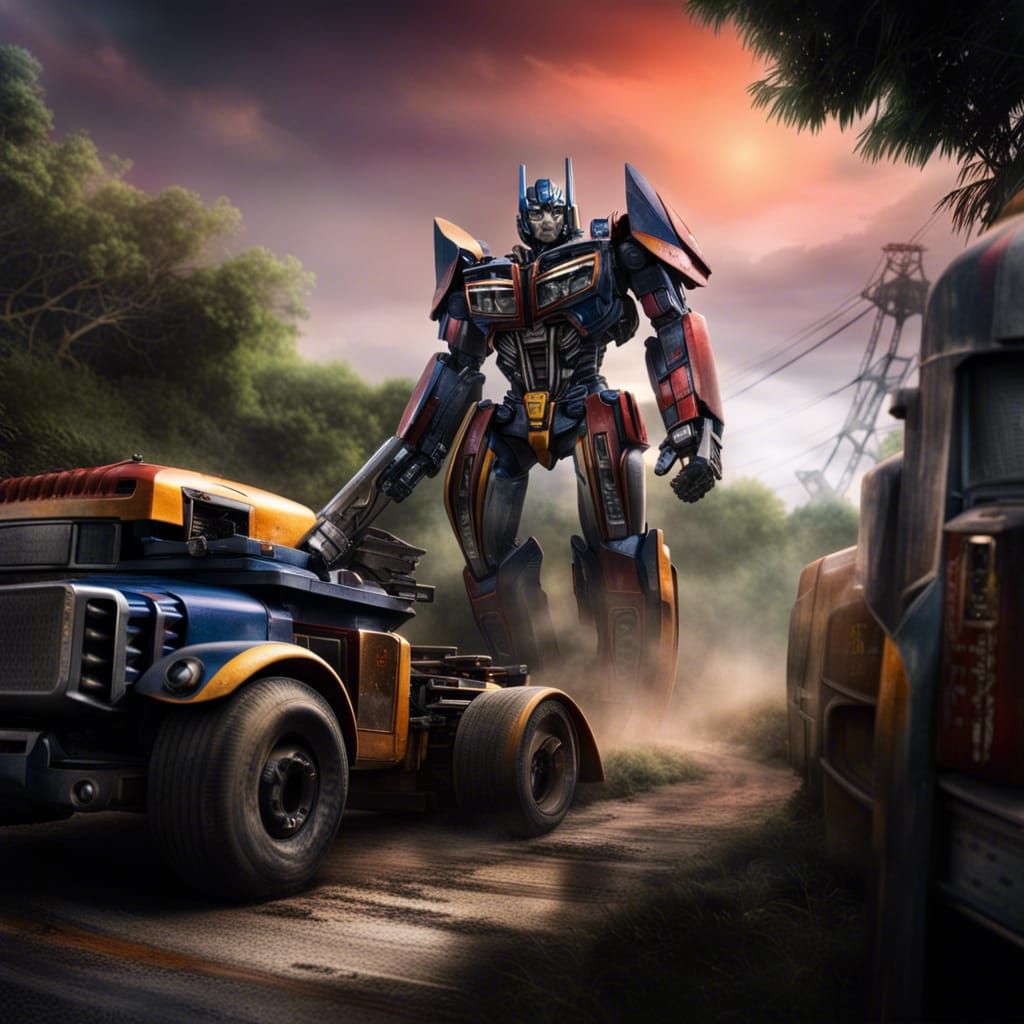 Hyperrealistic Transformers with Intricate Details in HDR