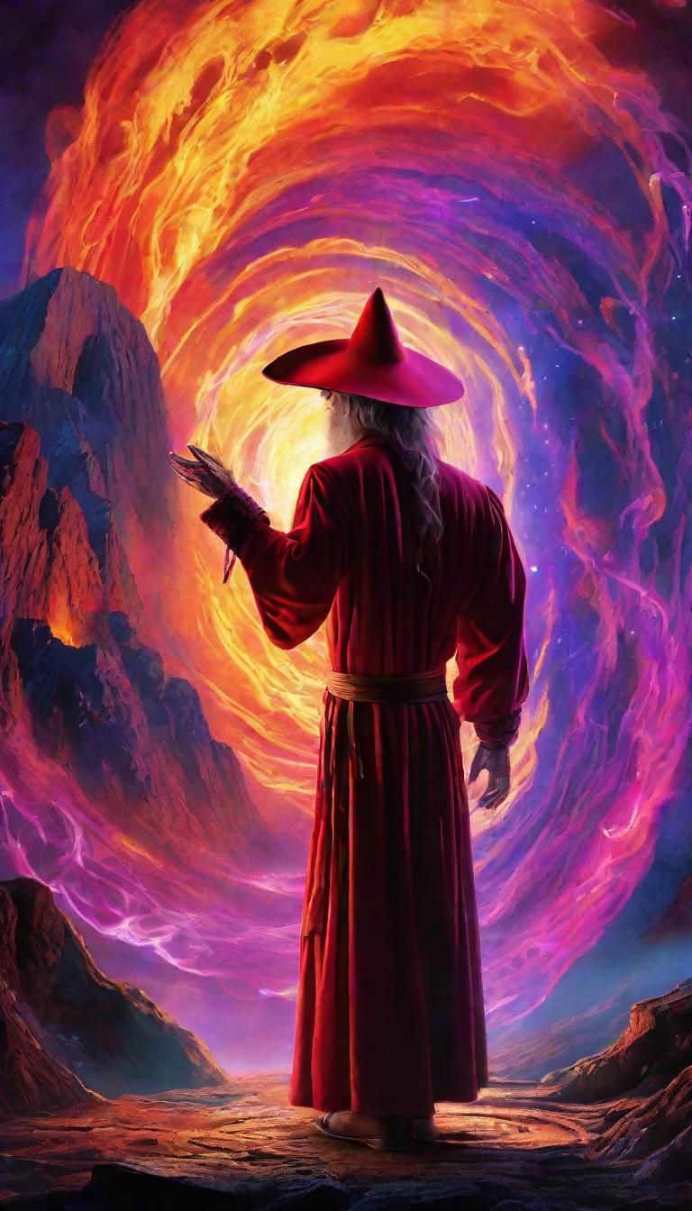 Rincewind and the Swirling Vortex of Magic