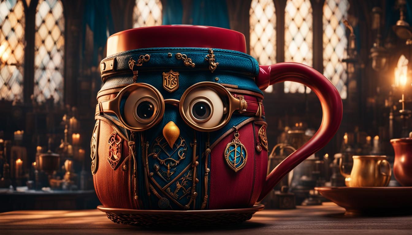 Harry Potter Coffee Mug in Octane Render