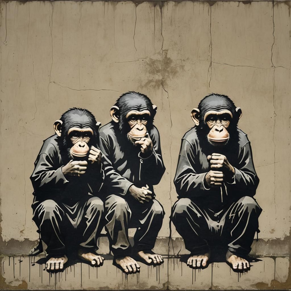 Three Wise Chimpanzee's