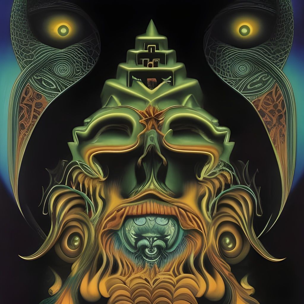 Surreal Horror Art Inspired by Visionary Artists