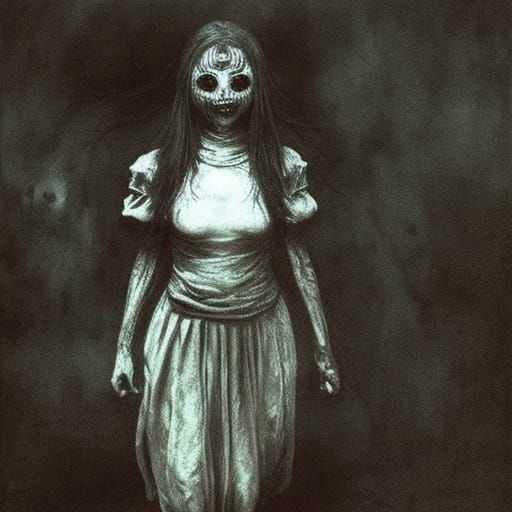 Horror Girl in Mask, Kentaro Miura Style