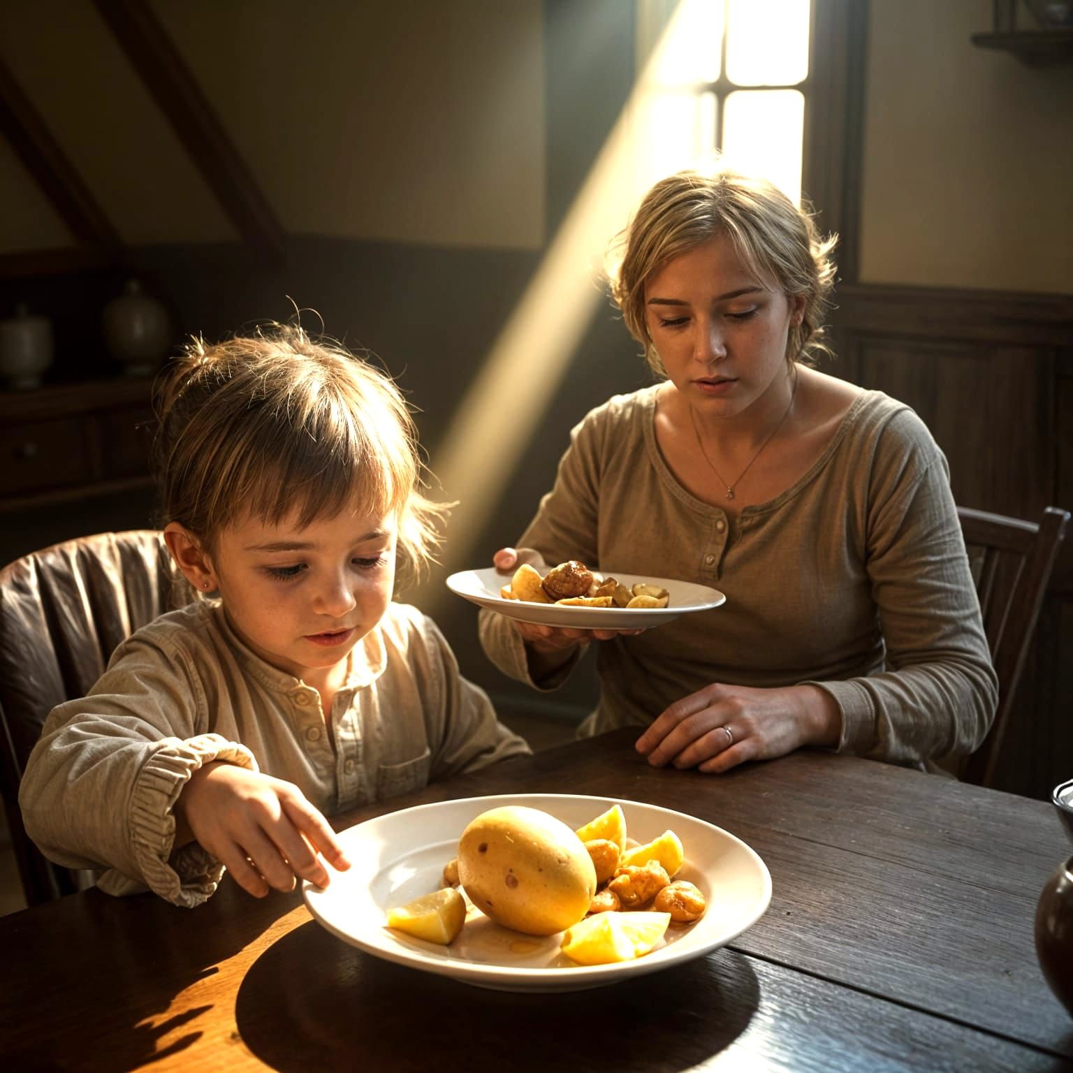 A Mother's Selfless Love in a Humble Kitchen