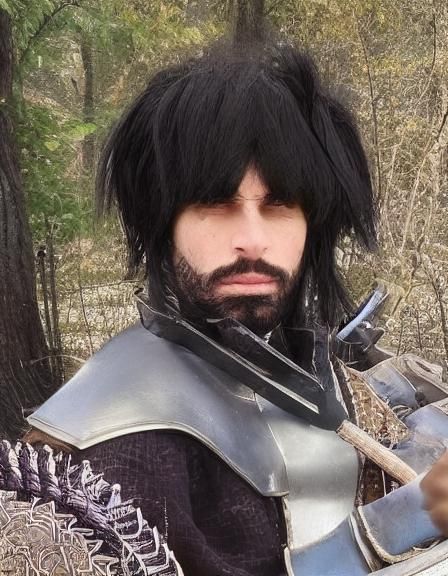 Medieval Devil Concept Art with Cybernetic Eye