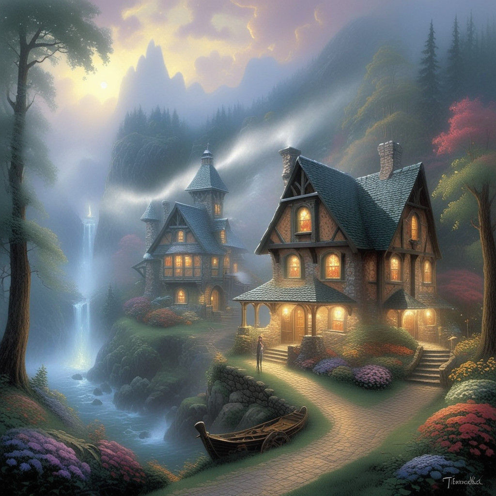 Ethereal Fantasy in Grimdark Style