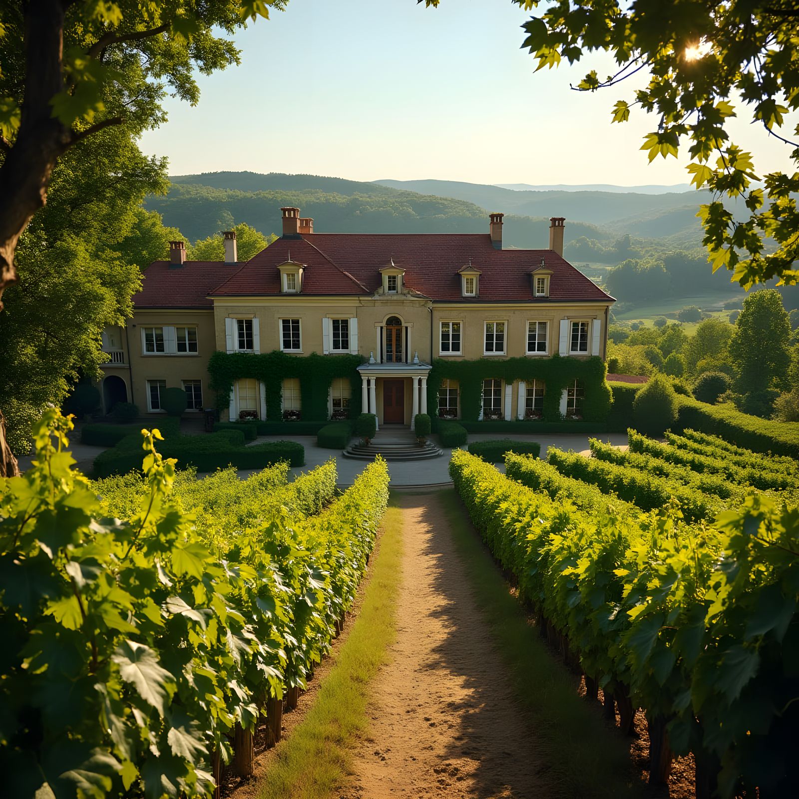 Glamorous Hotel and Vineyard in Périgord, France