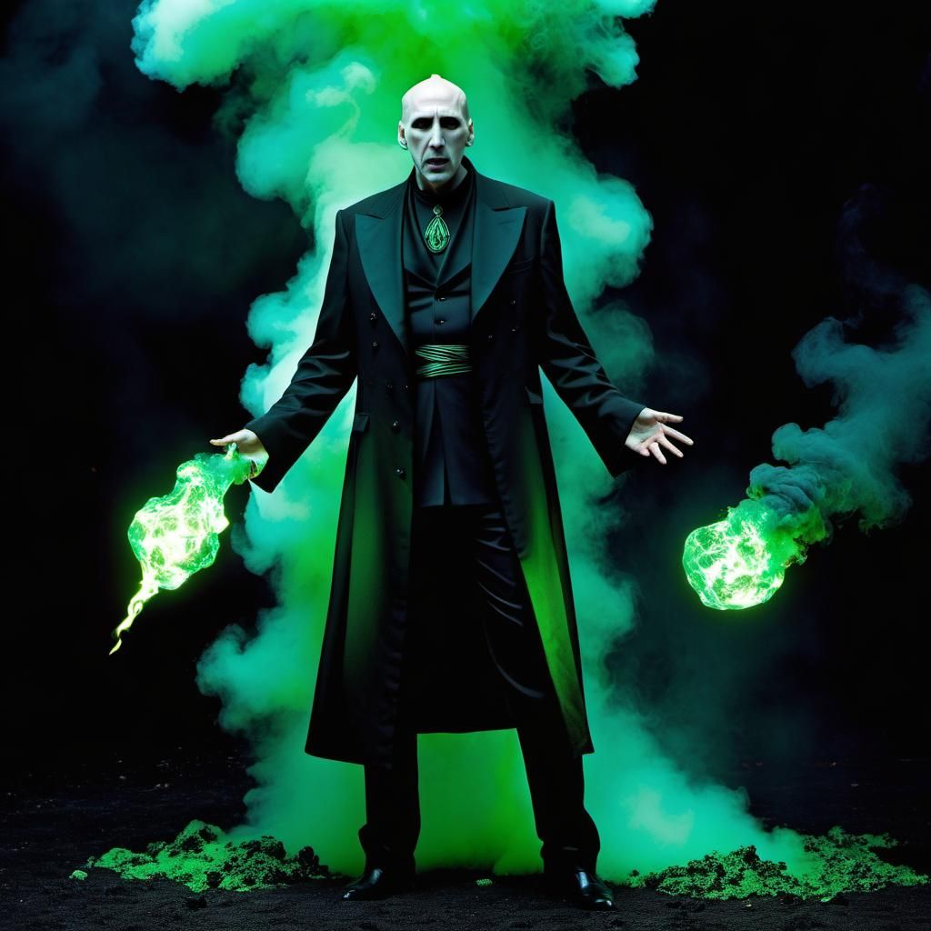 Nicholas Cage as Voldemort