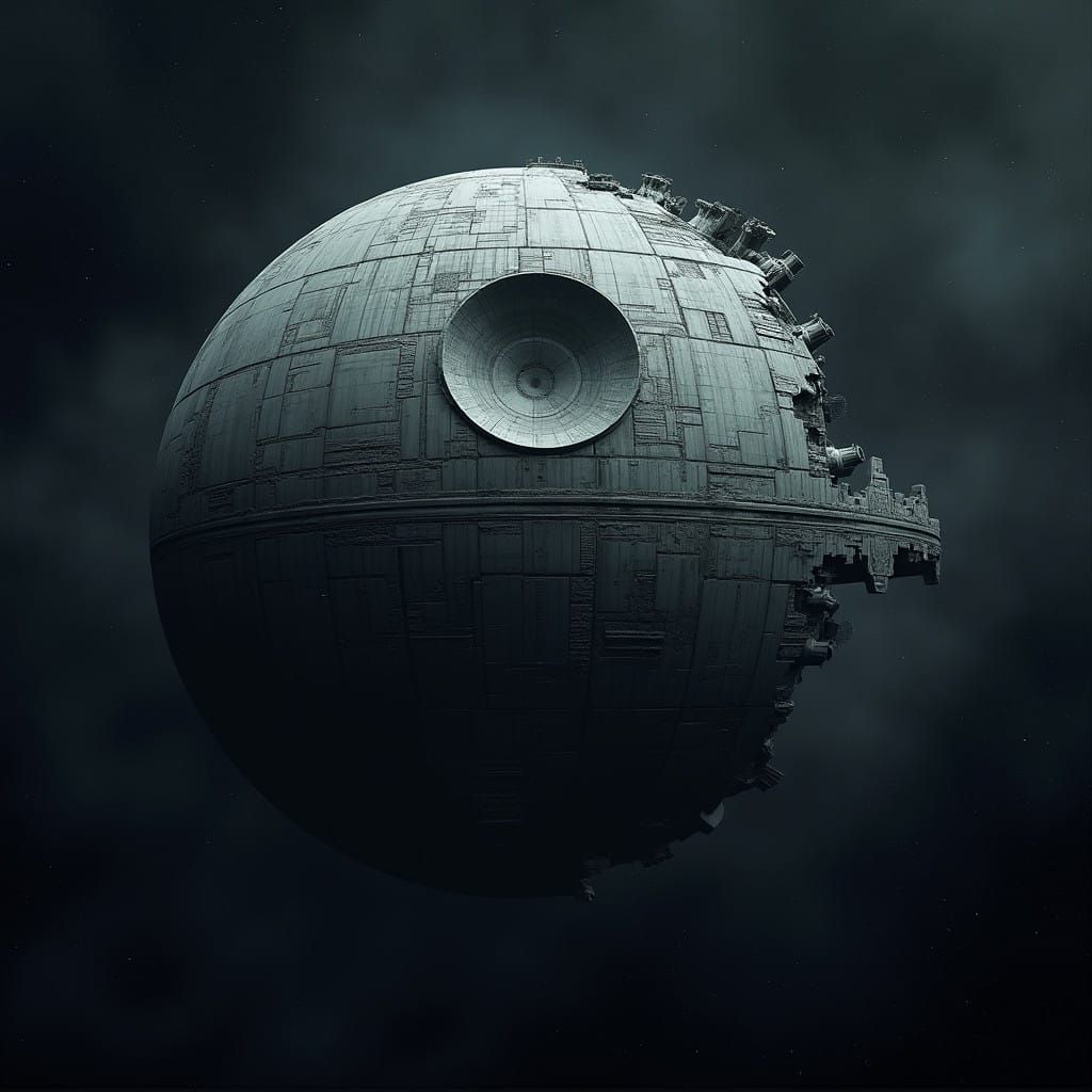 Immersive Space Station Construction in Hyperrealistic Detai...