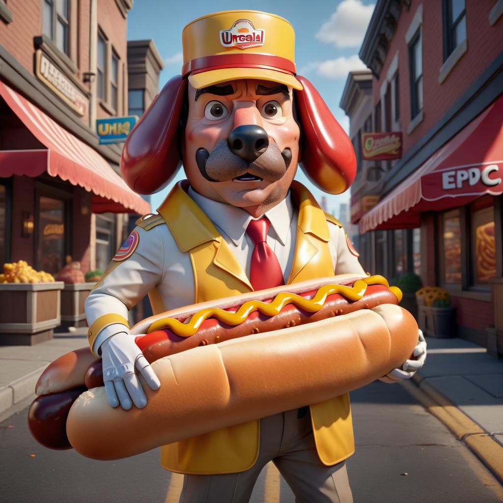 Tom Selleck The Hot-Dog Dog Man