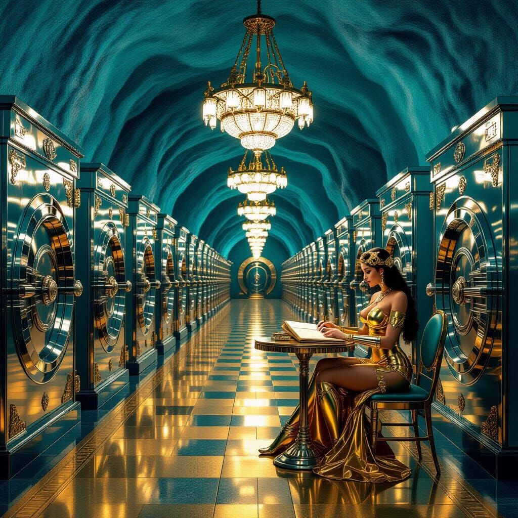 Art Deco Train Station Vaults with Cleric