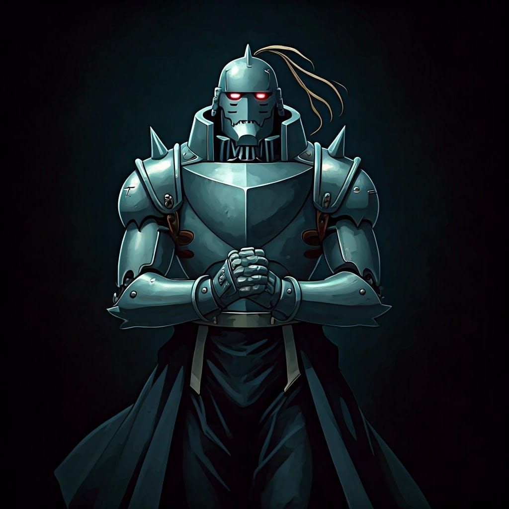 Epic Full Metal Alchemist Anime Scene in Vibrant Cel-Shaded ...