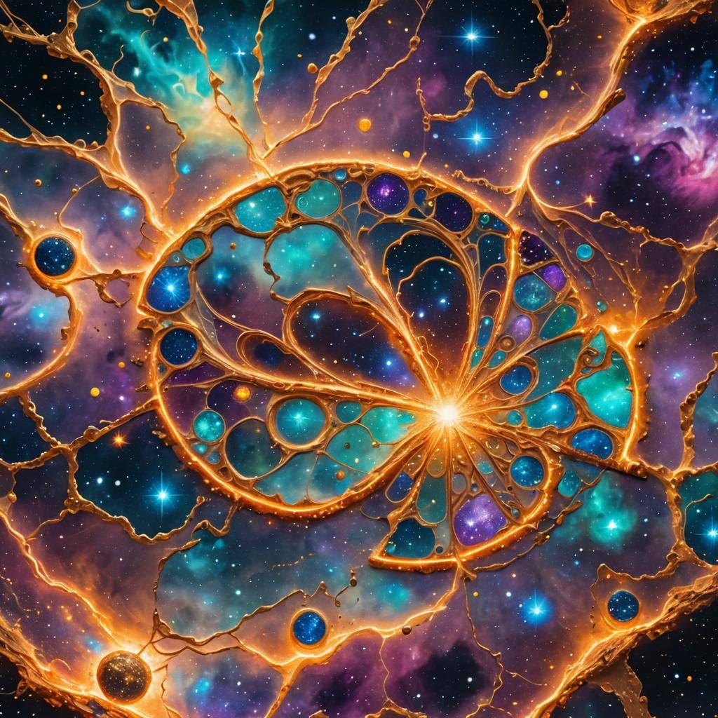 Civil War Cracker in Holographic Astral Nebula