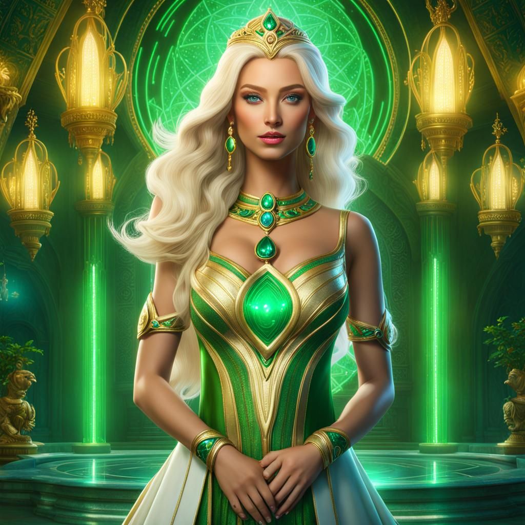 Princess of Atlantis Portrait in Unreal Engine 5