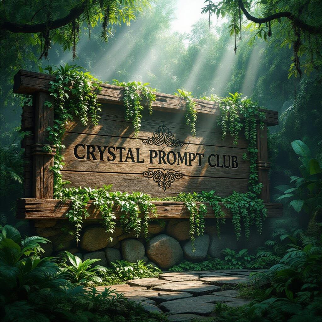 Lush Jungle Wall with Intricate Metallic Details