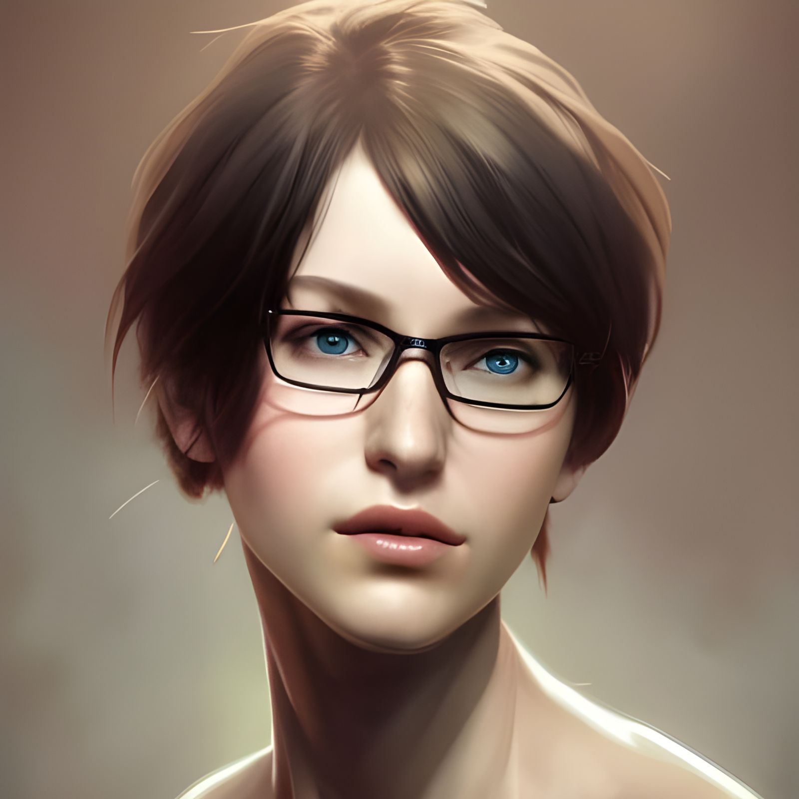 Rebecca Chambers Portrait in Artgerm Style