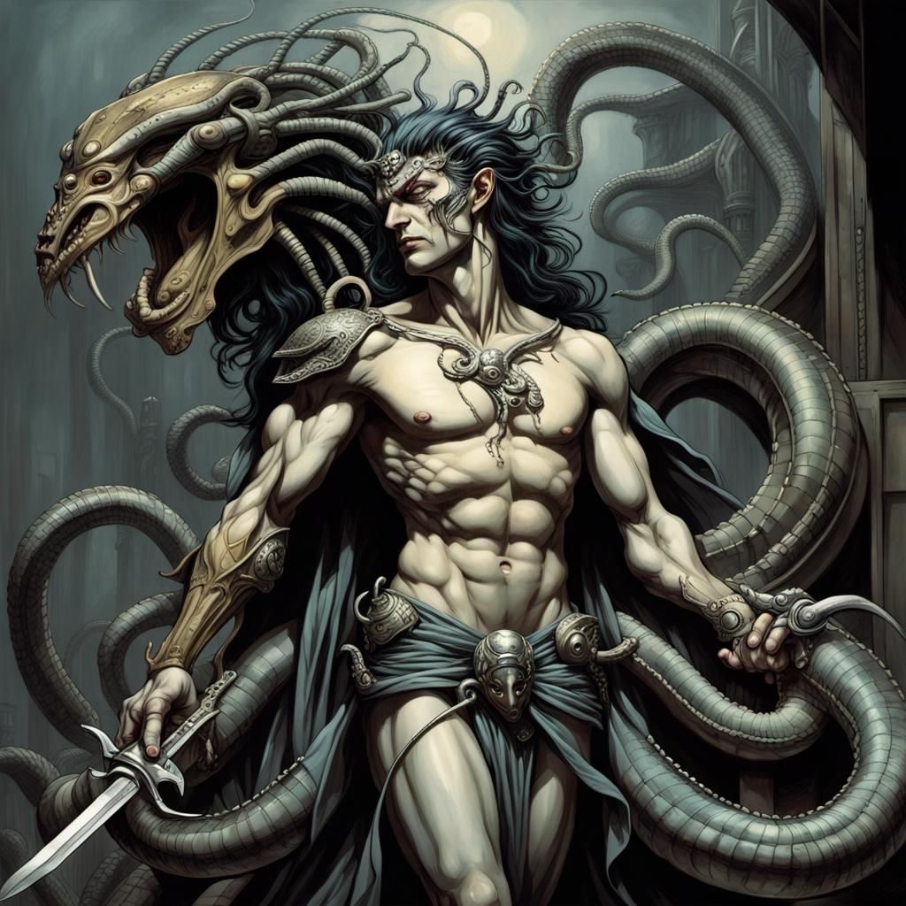 J'ai Persée (play on words in French with Perseus)