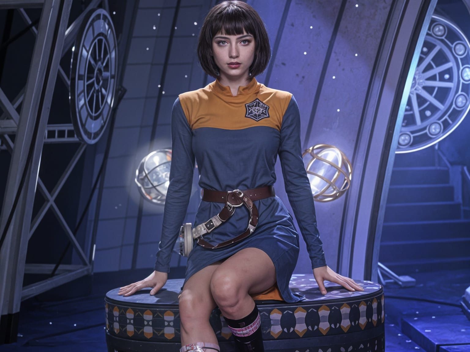 AI Generated Image: Minimalist Subject