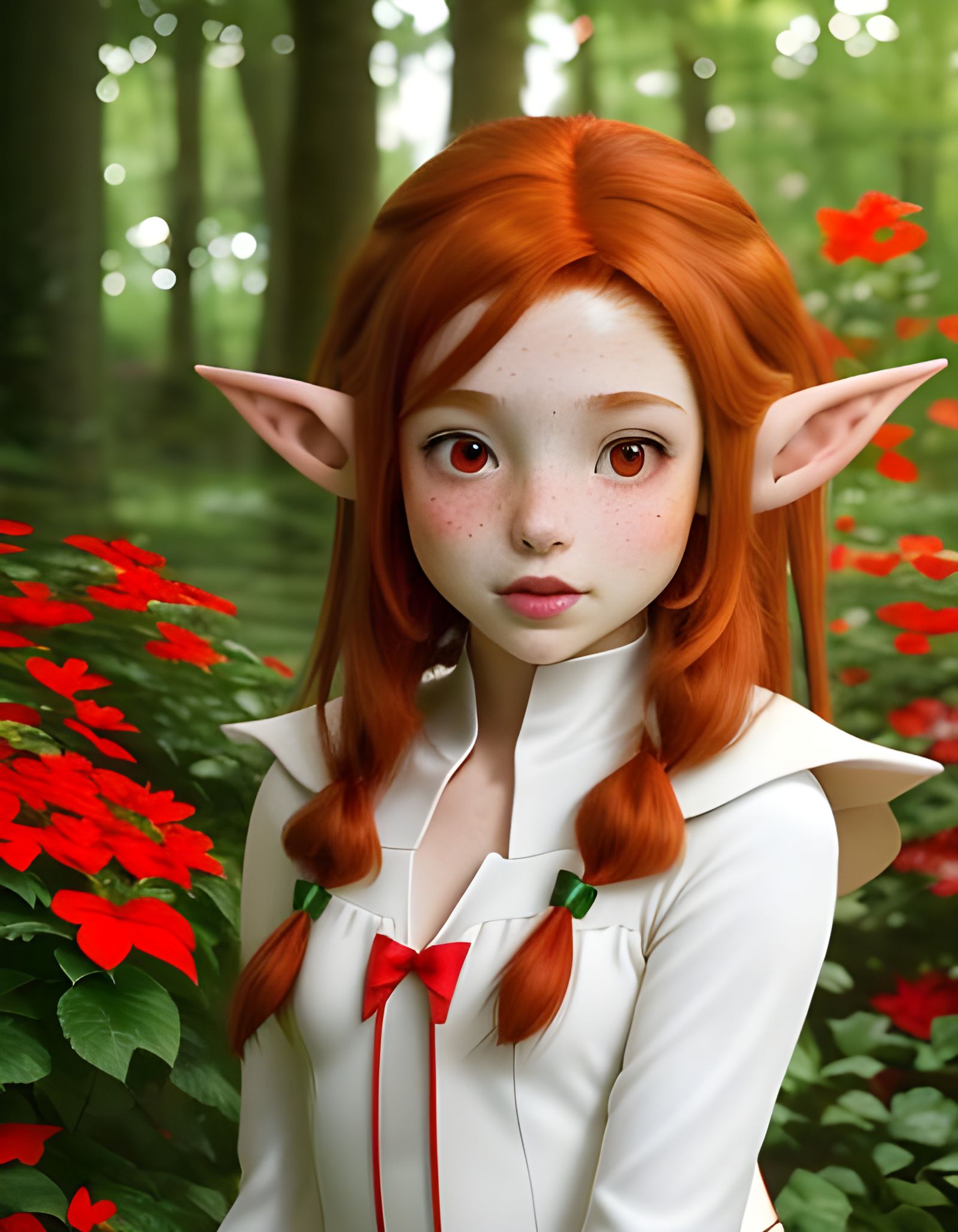 Fantasy Elf Cosplay Inspired by Studio Ghibli
