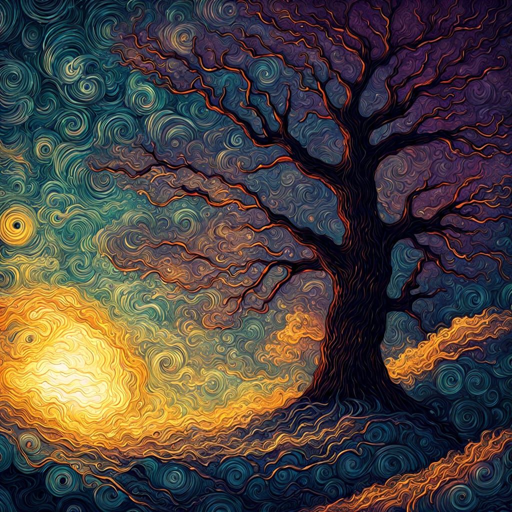 Layered Painting with Light Textures