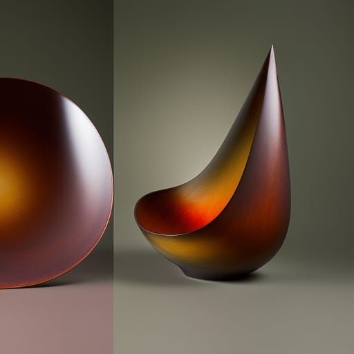 Earthy Abstraction Inspired by Masters