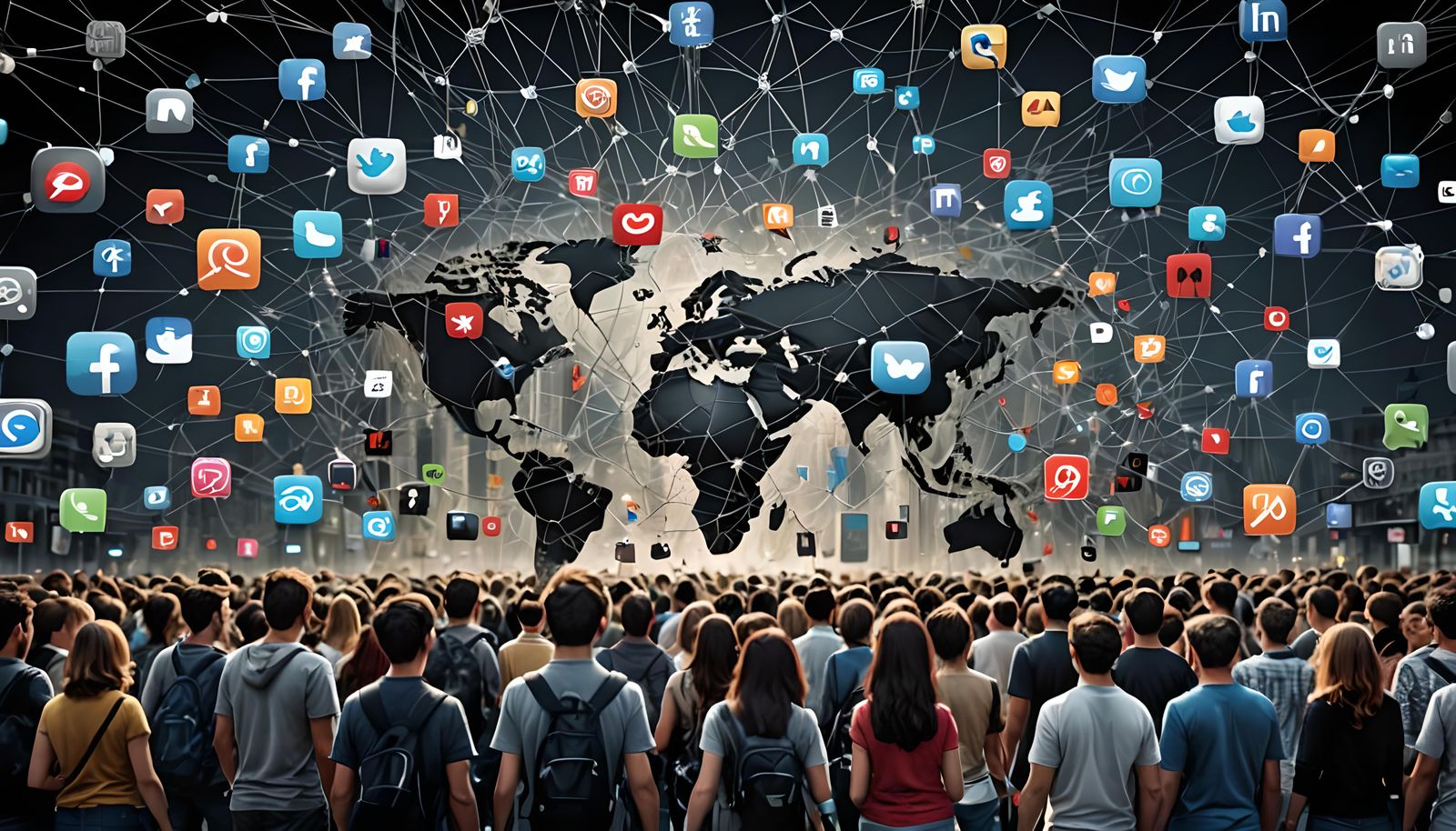 Global Social Network Connecting People