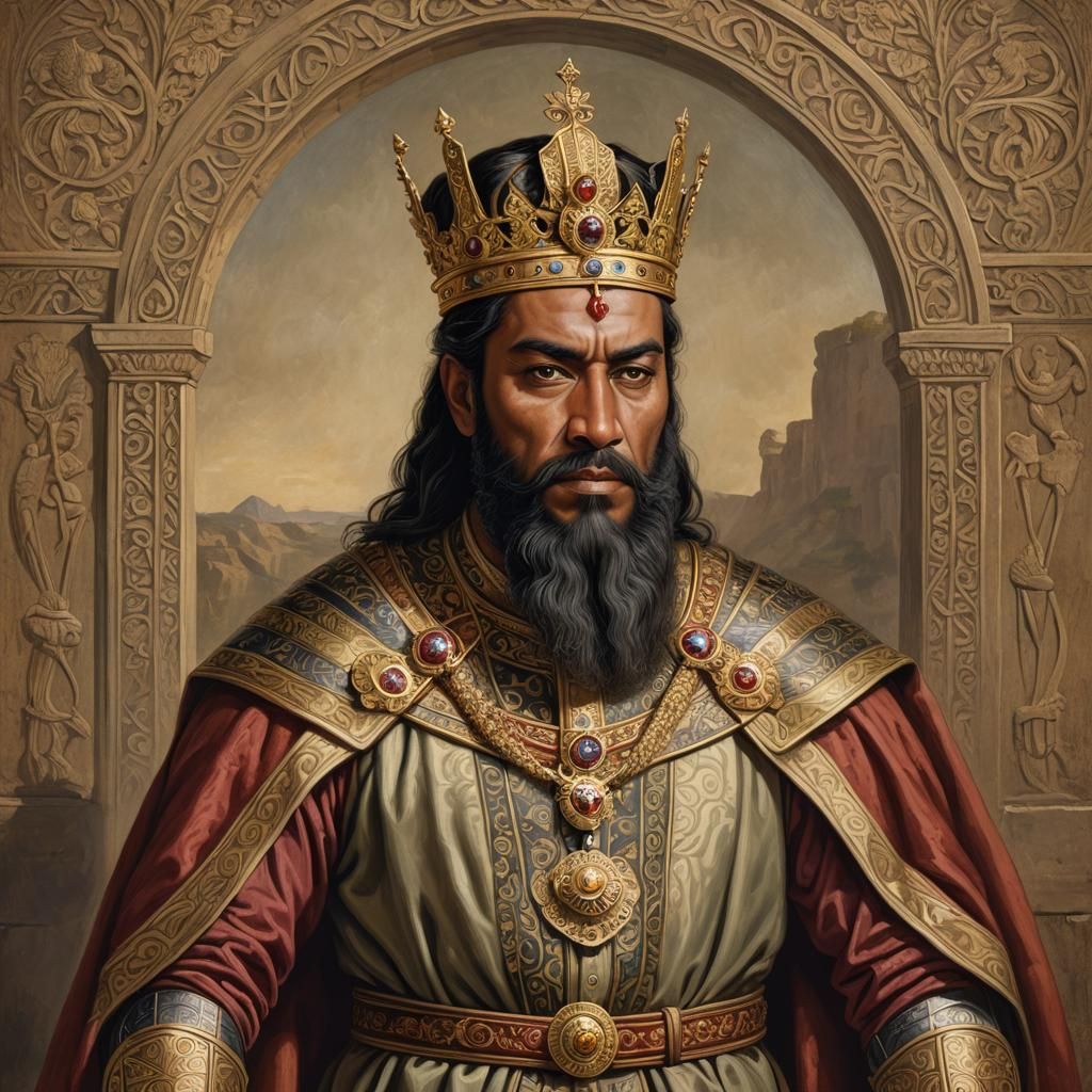 King Merewalh of Mercia: 7th Century Portrait