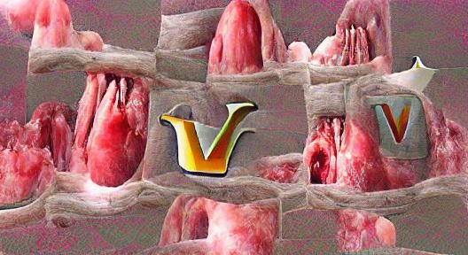 Valorant Logo in 3D Game Style