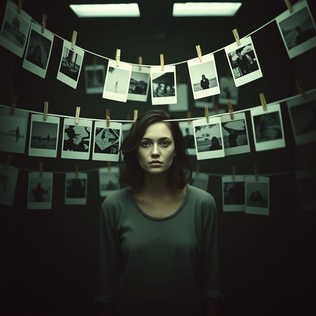 Secret Photo Lab in Retro-Futuristic Style