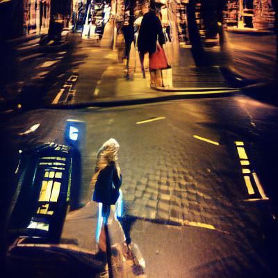 London's Midnight Majesty: A Cityscape at Night