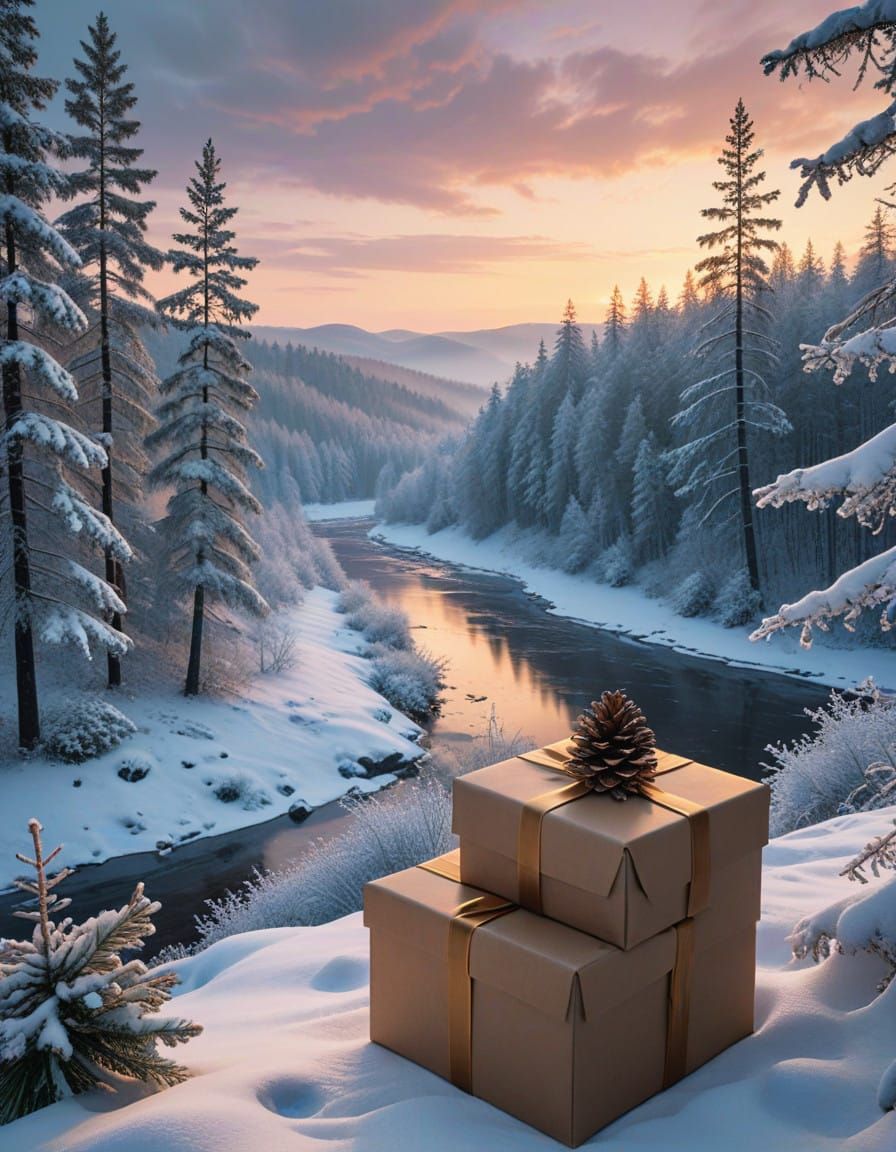 Winter Serenity in the Gauja Valley