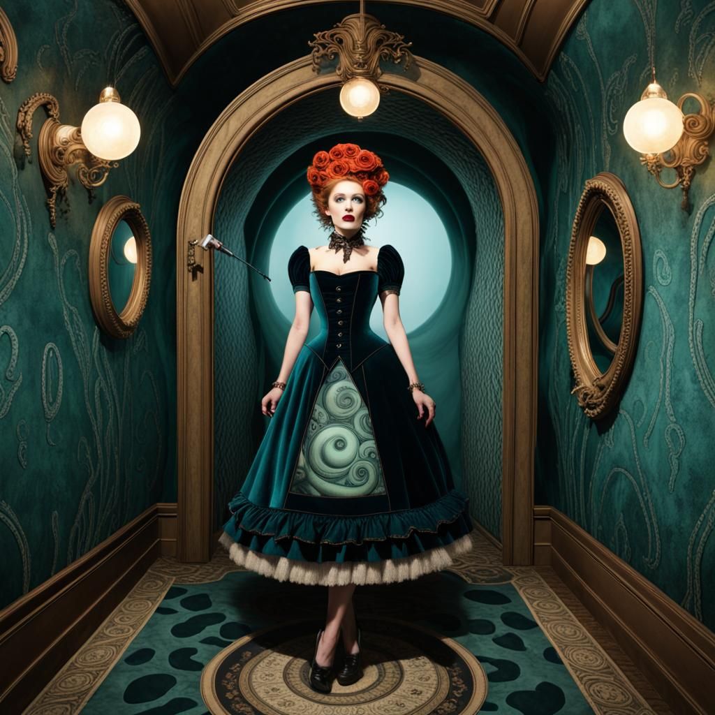 Surreal Steamnoirnouveau Dollyzoo Patch Couture Vision