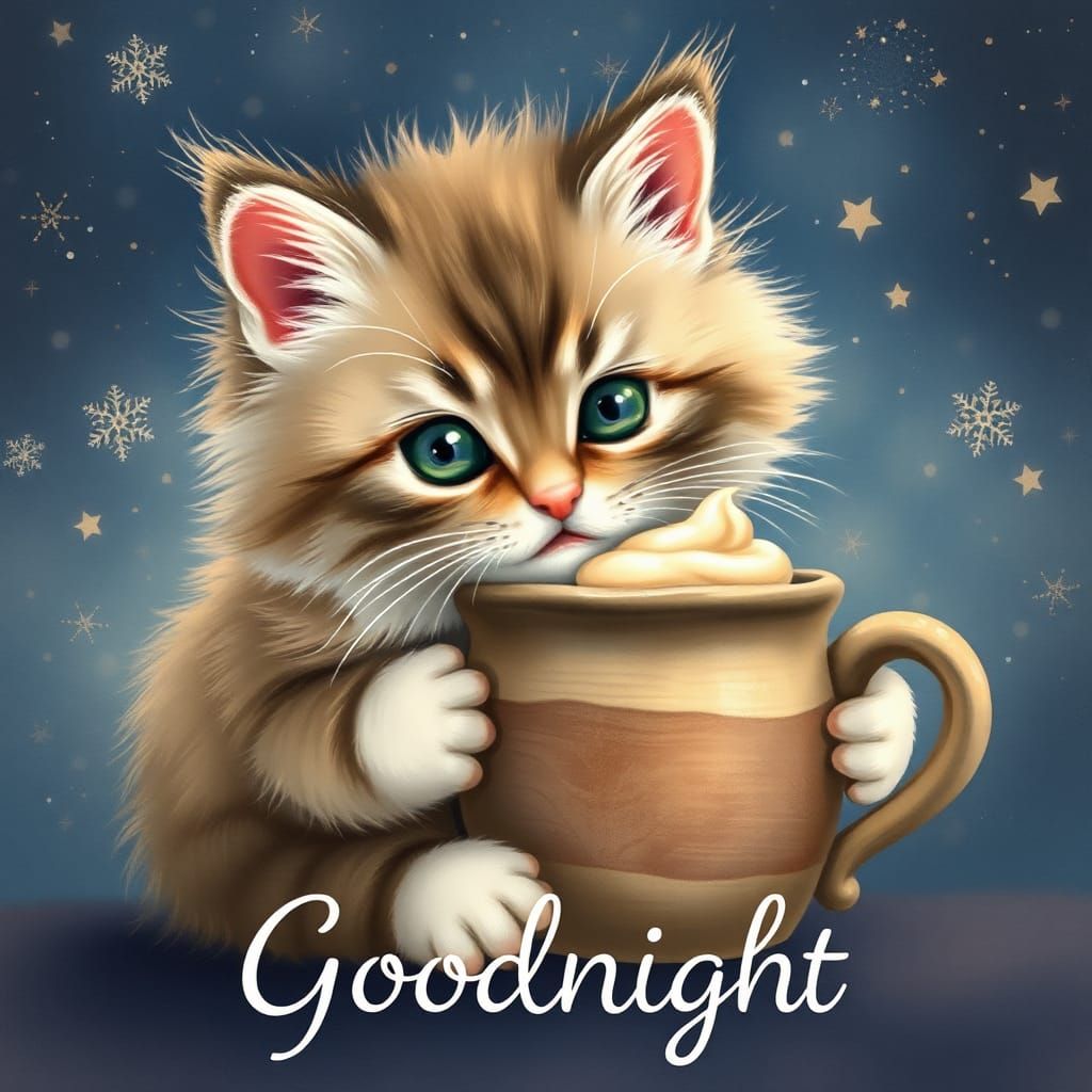 Kitten Goodnight