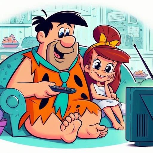 Fred and Pebbles: Cartoon Family Time