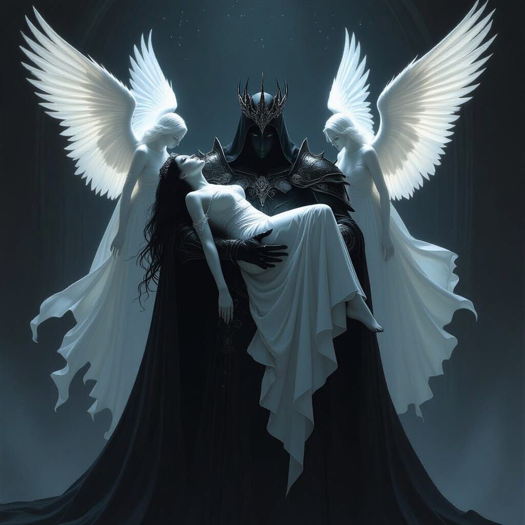 Dark Fantasy Queen Rejected by Angels, Saved by Dark Lord