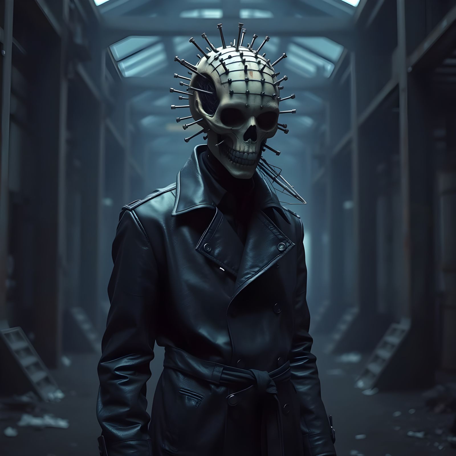 Pinhead in Dark Fantasy Style