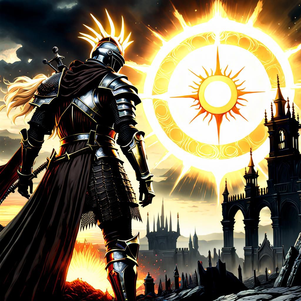 Dark Souls Intergalactic Gothic Priest in Unreal Engine 5