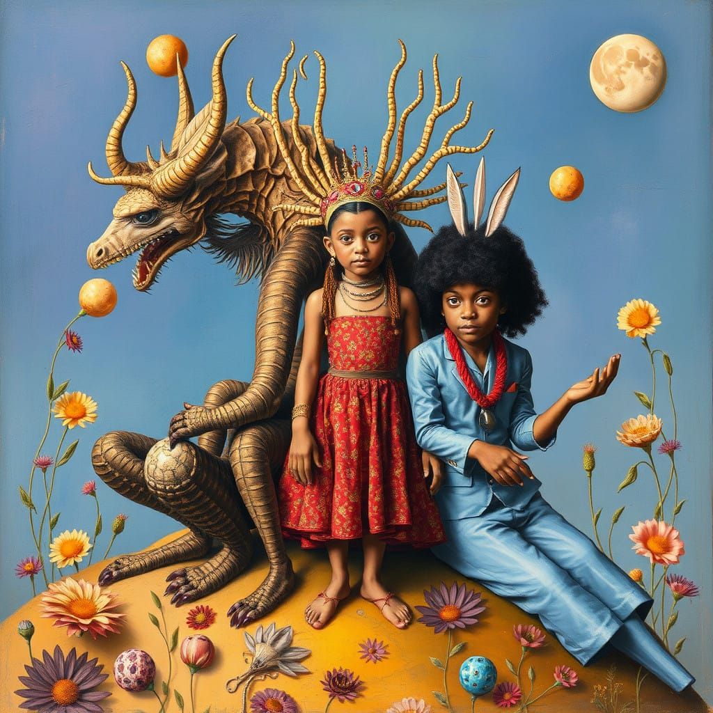 Abstract Expressionist Artwork in Vibrant Colors