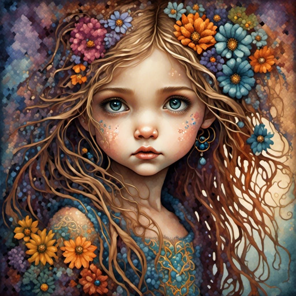 Innocence among the flowers II