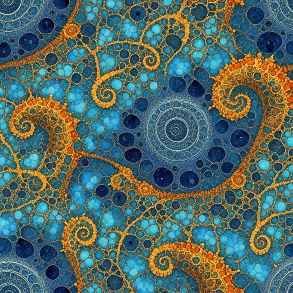 Surreal Psychedelic Abstraction with Elves and Dragonflies