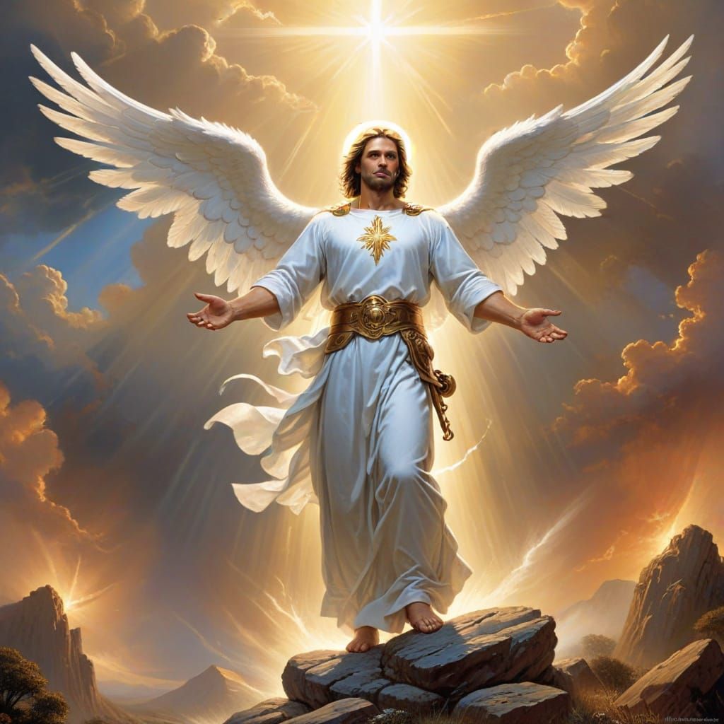 Angel of the Lord Appears to Mighty Man