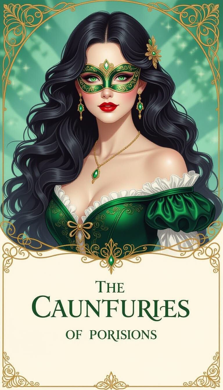 Celtic Maiden in Jade Gown, Ethereal Fantasy