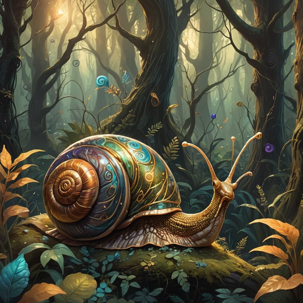 Mystical Forest Creature Concept Art