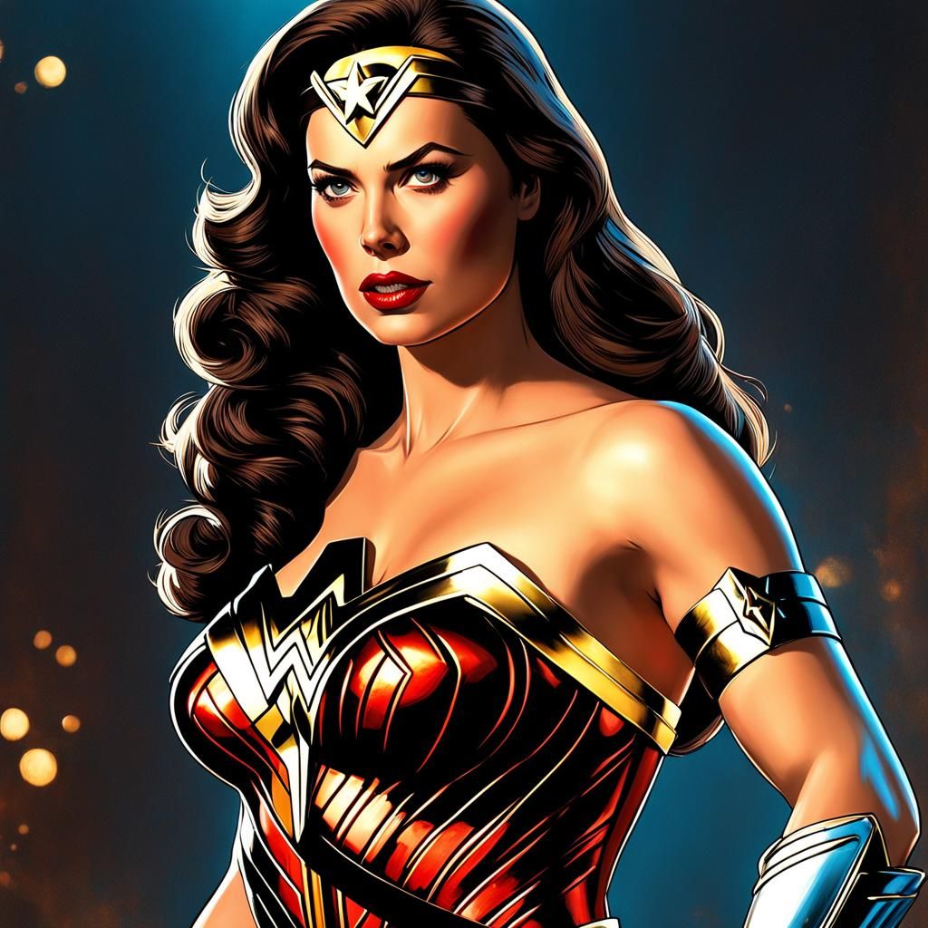Hayley Atwell as Wonder Woman