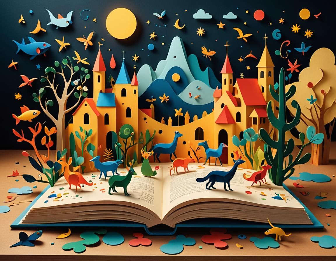 Pop-up Joan Miro book comes to life