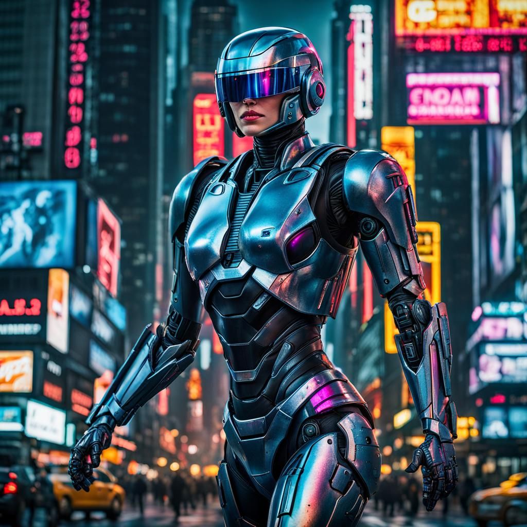 Anne Lewis as Robocop